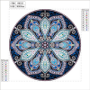 Haft Diamentowy Zimowa Mandala 30x30 cm